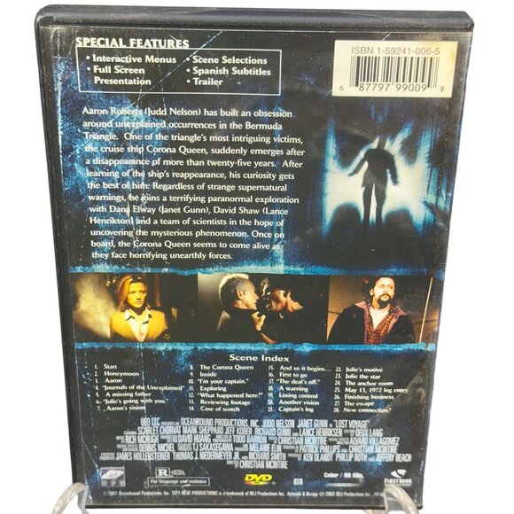 Lost Voyage DVD Judd Nelson & Lance Henriksen Good Preowned Condition - Picture 2 of 8